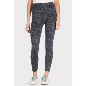 Spanx Look At Me Now Seamless Leggings in Indigo Mini Leopard